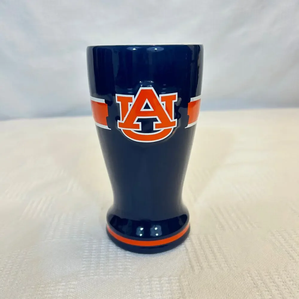 Auburn Tigers Pilsner Mug Ceramic 16 oz. 7